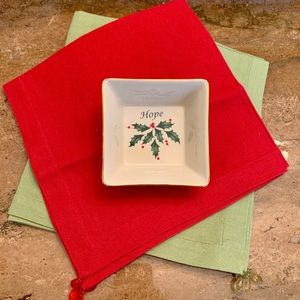 Lenox Holiday Collection Hope Square Bowl